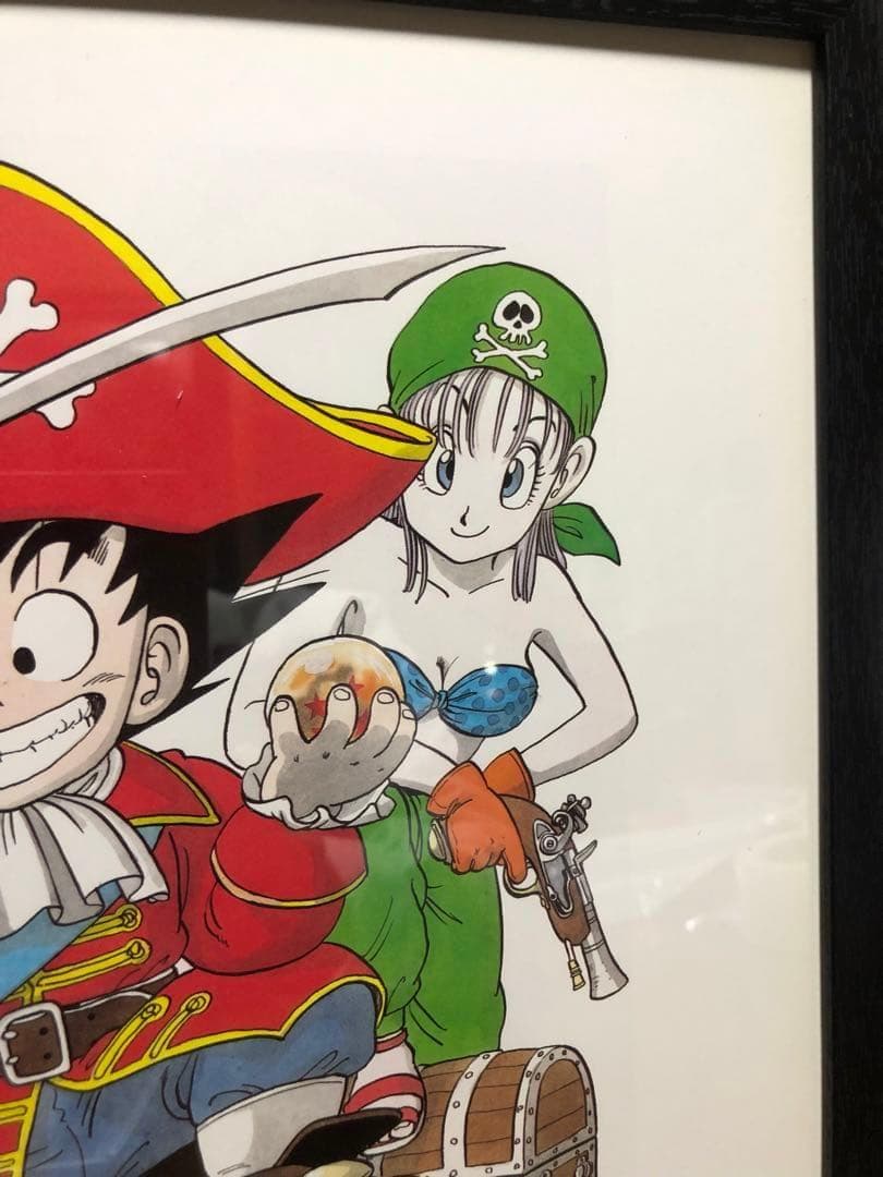 ドラゴンボール　DRAGON BALL　一番くじ　B賞　海賊　イラスト　30cm