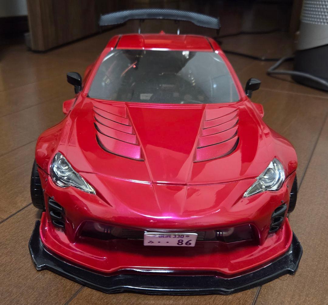 PANDORA RC トヨタ 86 1/10 ボディのみ エアブラシ塗装