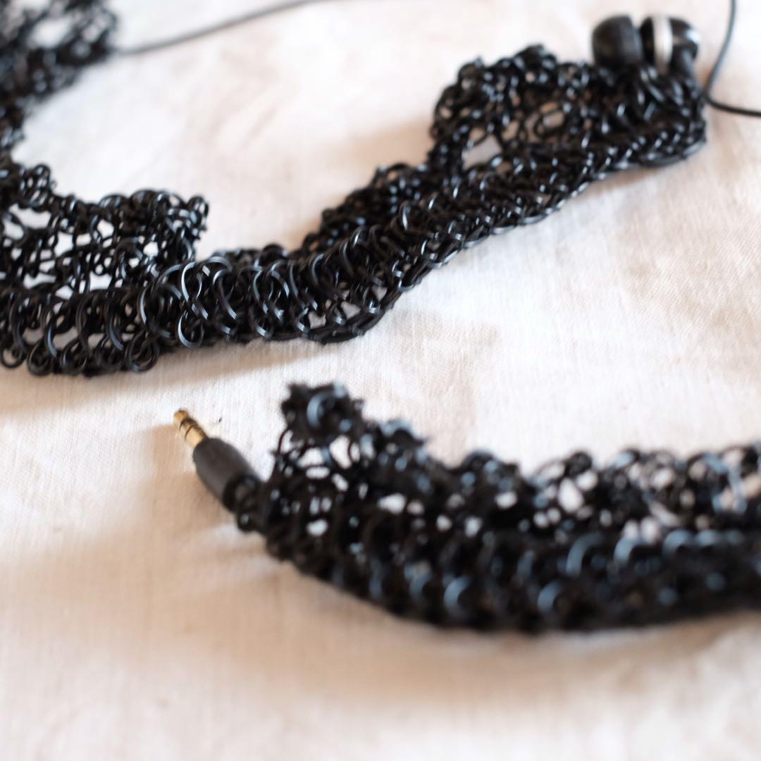 BLESS audiotechnica Cable jewellery イヤホン