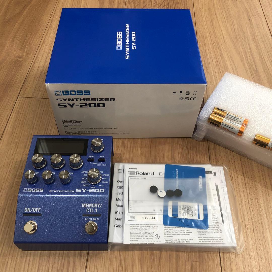 ギター BOSS synthesizer SY-200
