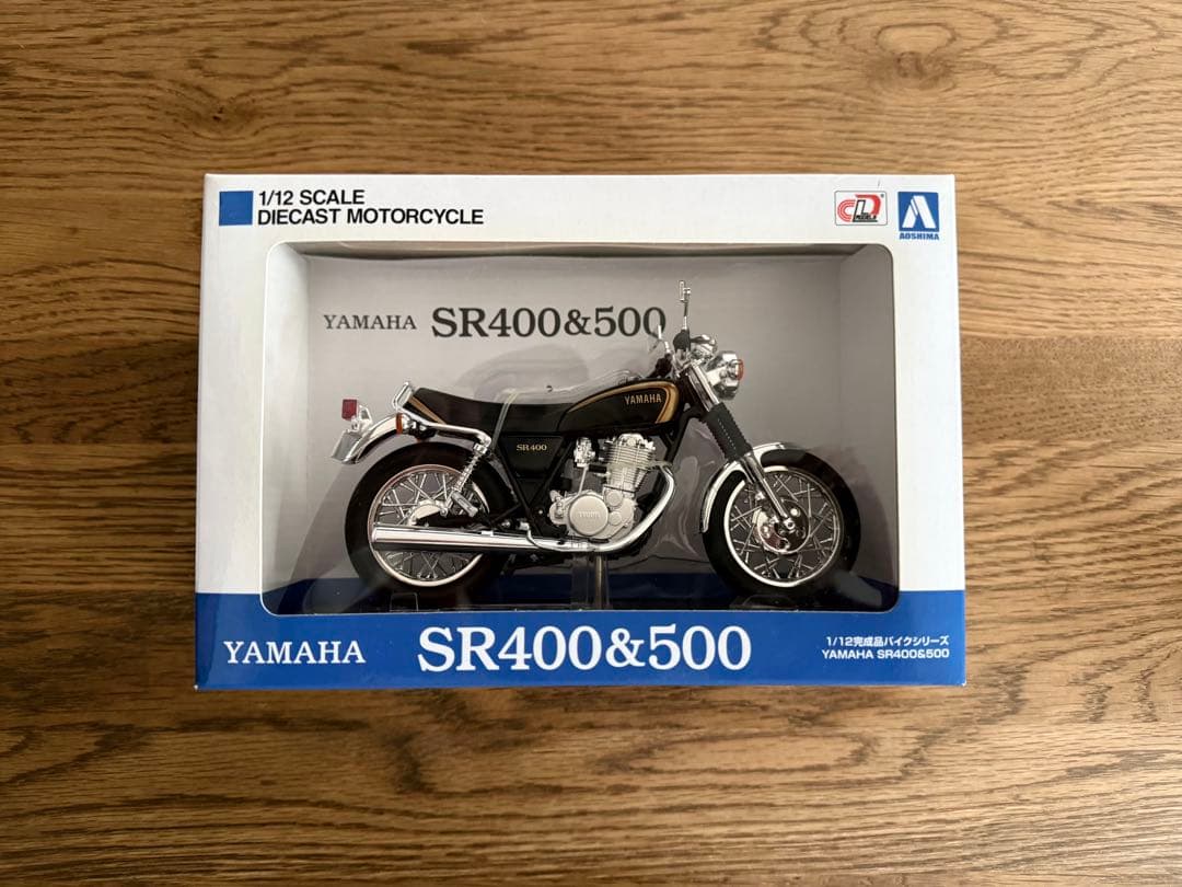 Yamaha SR400&500 1/12スケール ダイキャスト