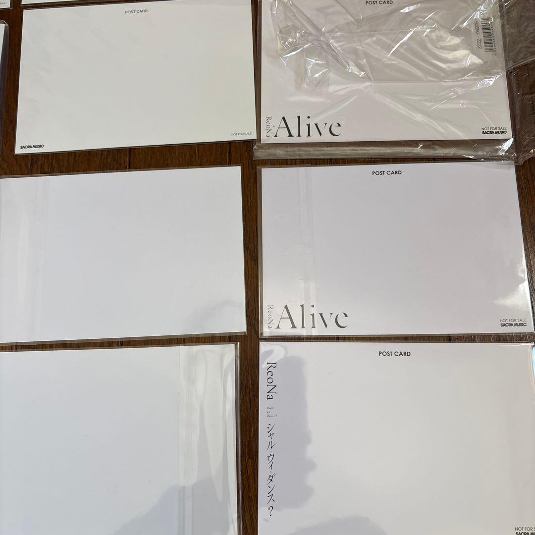 ReoNa 直筆サイン入りポストカード 14枚セット まとめ売り グッズ レオナ