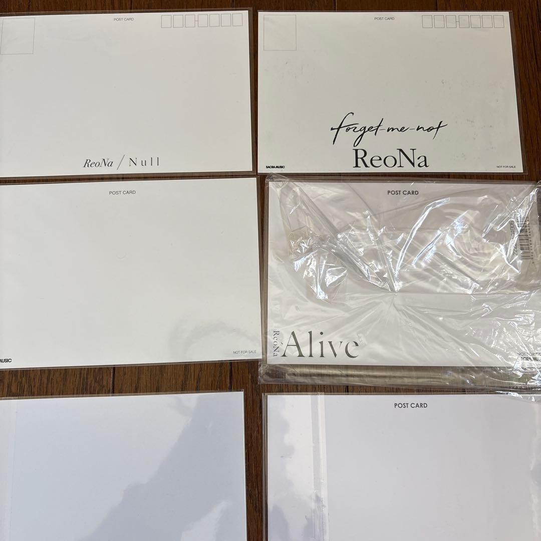 ReoNa 直筆サイン入りポストカード 14枚セット まとめ売り グッズ レオナ