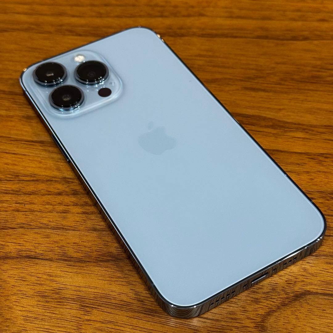 iPhone13 Pro シエラブルー 128GB 付属品充実 充電ケーブル新品