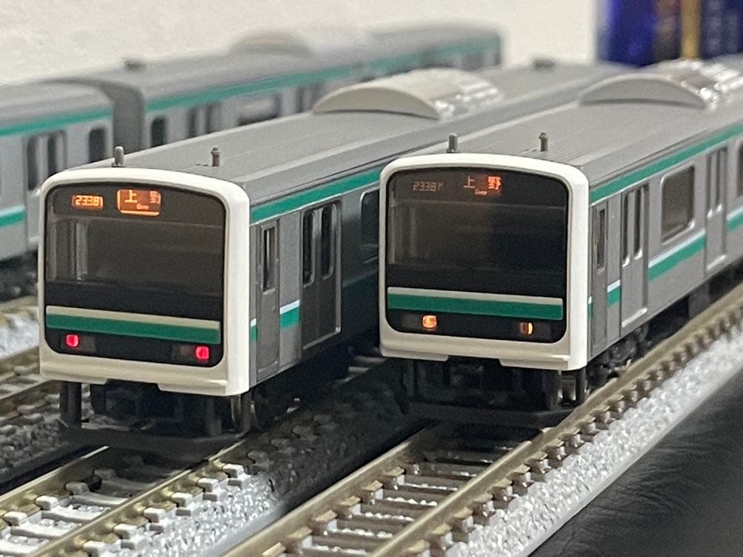 TOMIX　92706JR E501系通勤電車＋TOMIX 2940×4