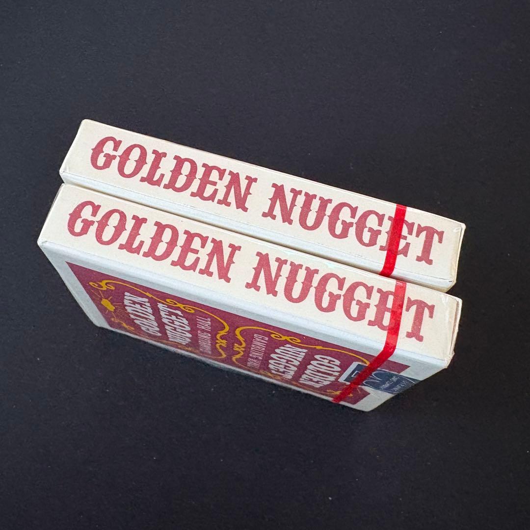 新品未開封 Golden Nugget 赤 2個セット カジノデック オールド