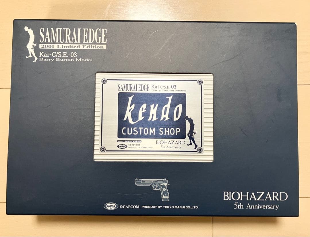 バイオハザード　東京マルイ サムライエッジ バリーバートンモデル 2001