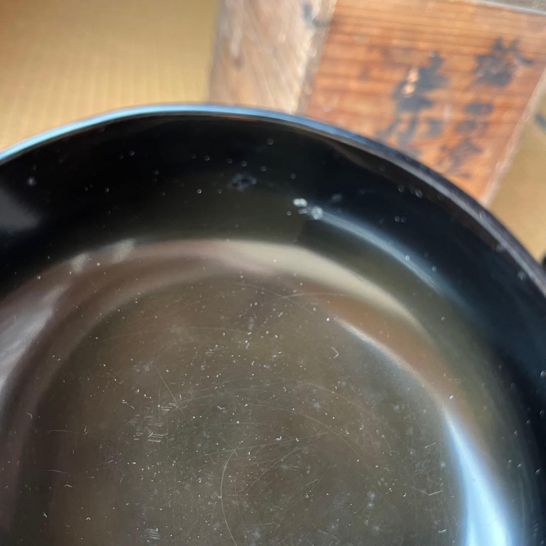 赤吸物椀　中客　10客　名前入り