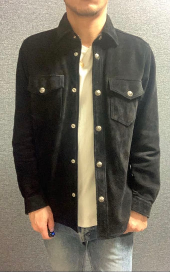 Ron Herman ロンハーマン 牛革 スエード レザー シャツ ジャケット