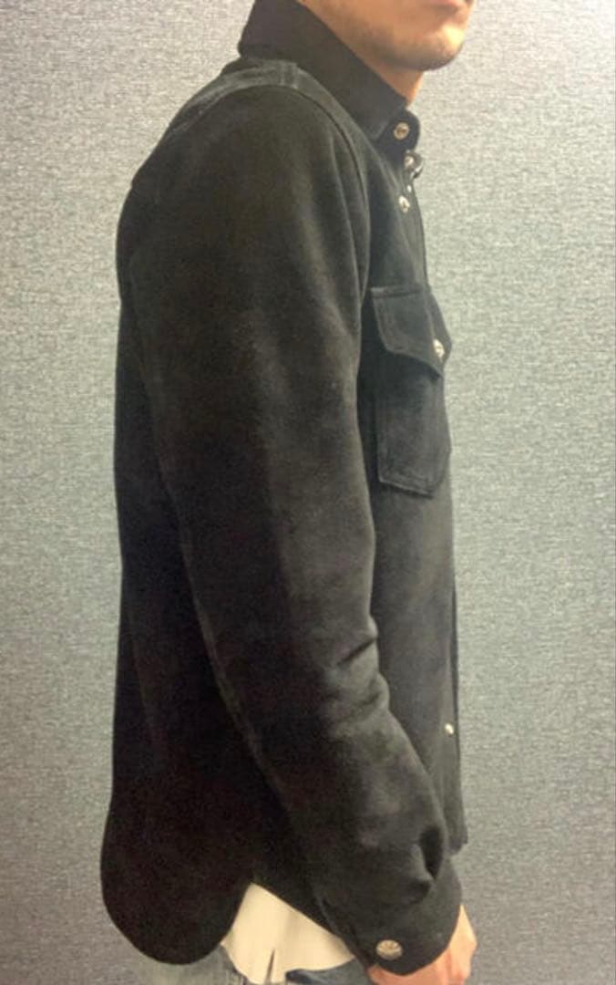 Ron Herman ロンハーマン 牛革 スエード レザー シャツ ジャケット
