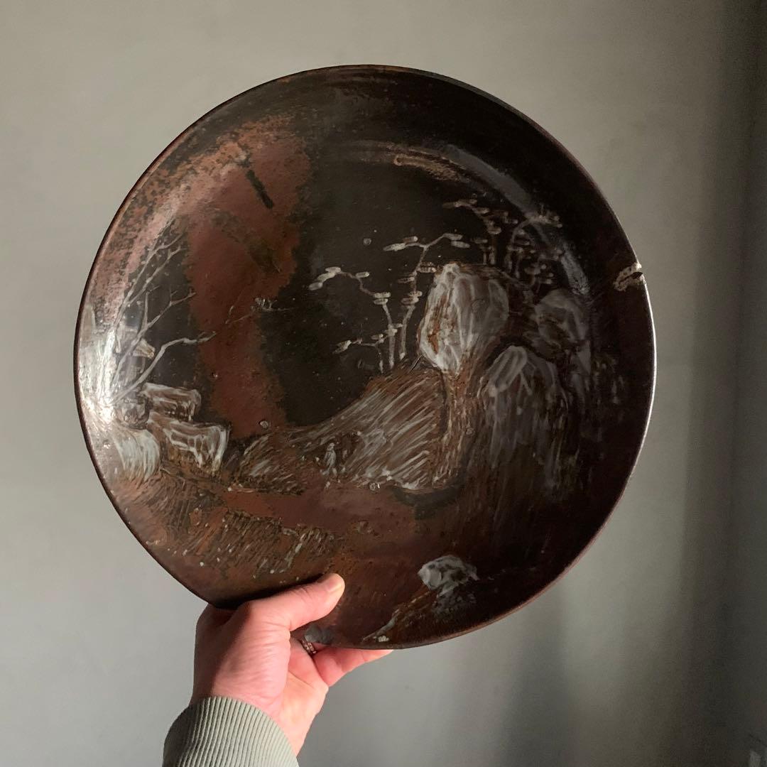 大皿 地方民窯？ 古美術 古道具 アンティーク