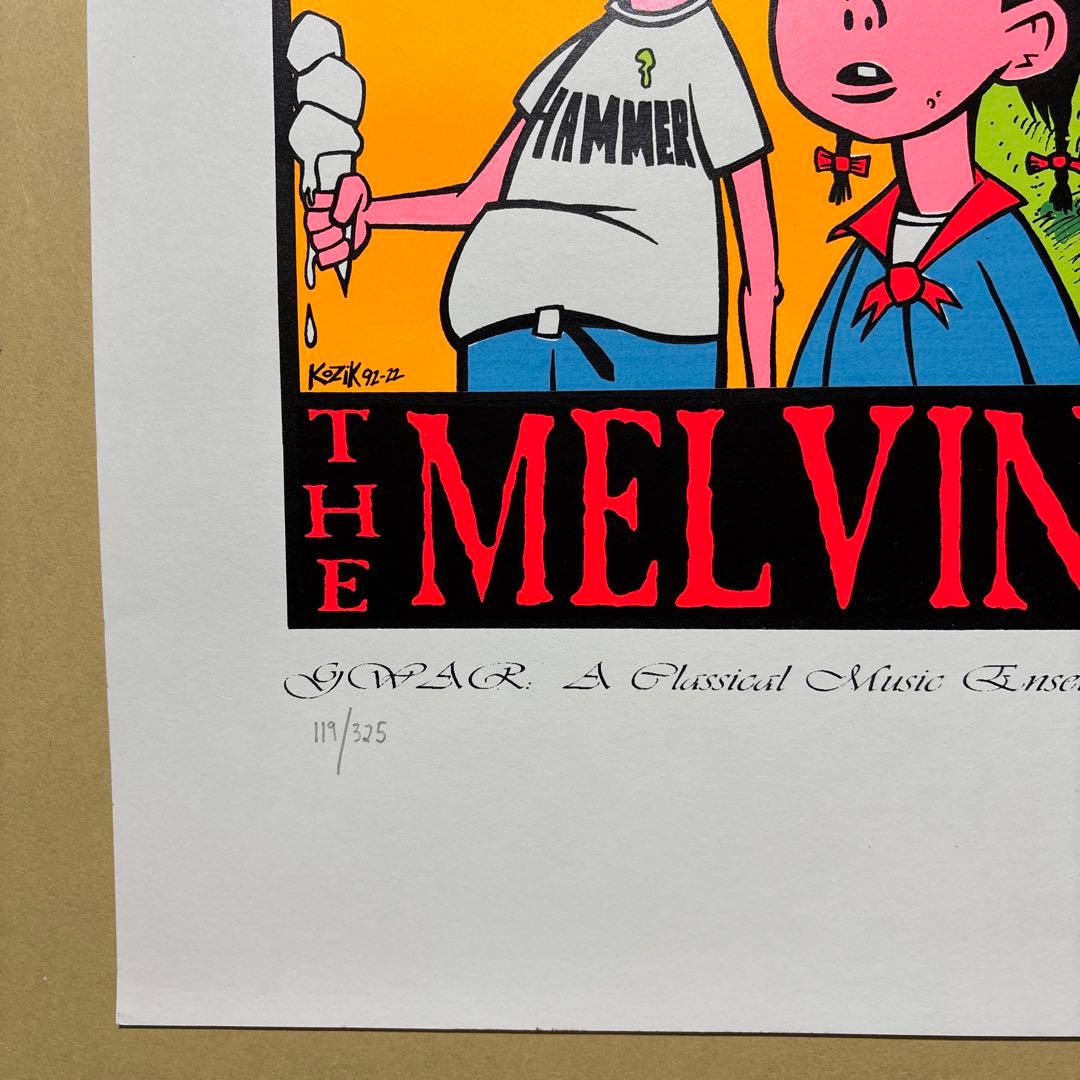 KOZIK GWAR MELVINS シルクスクリーンポスター