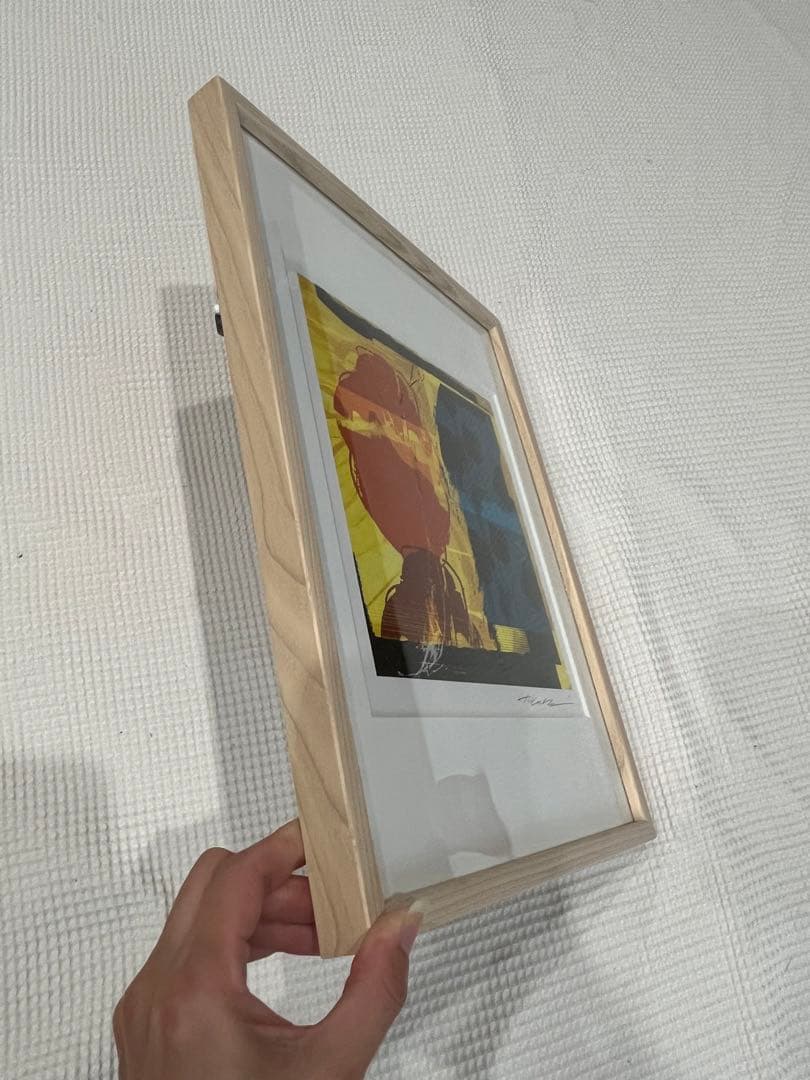 可愛い♡木製額縁入り　アートフレーム　デザインフレーム　インテリアアート