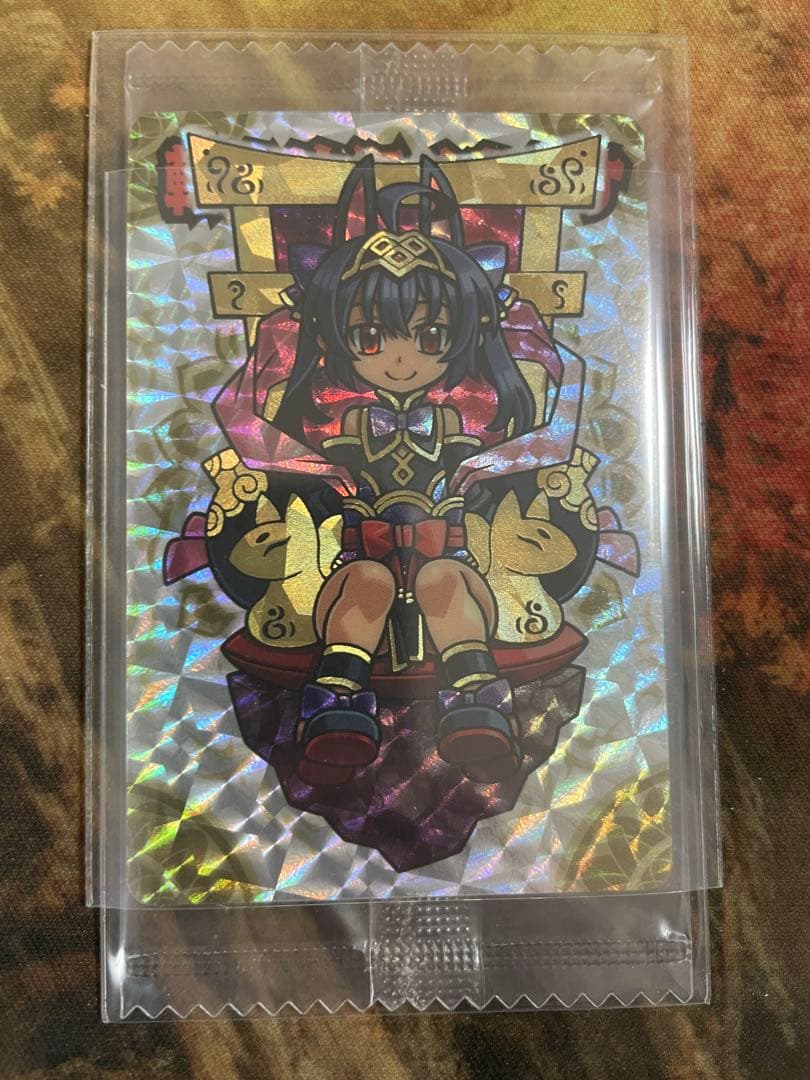 神羅万象チョコ　転生幼姫イルミナ　箔押し　アナザー