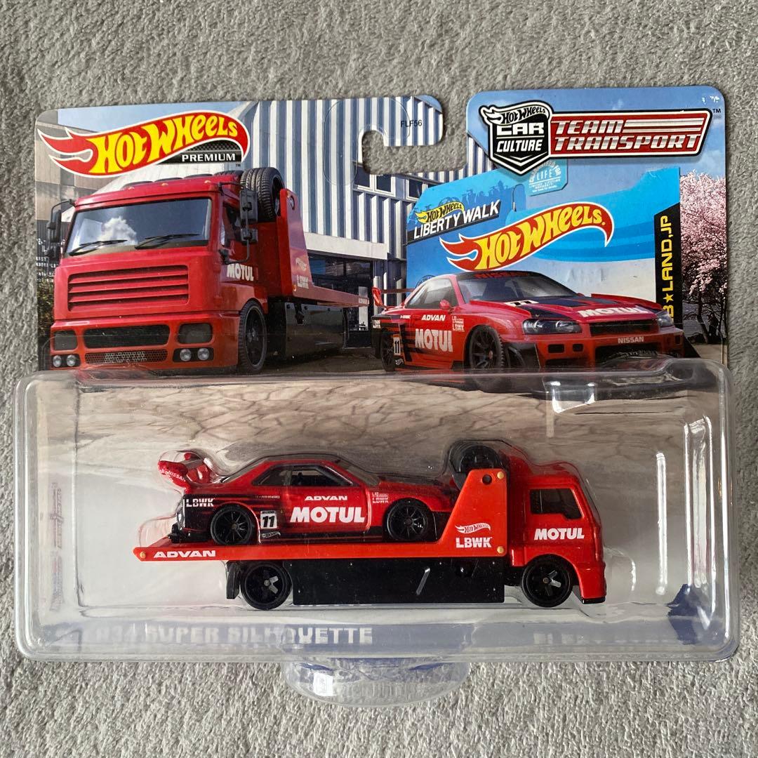 ホットウィール スカイライン LBWK スーパーシルエットER 34 MOTUL