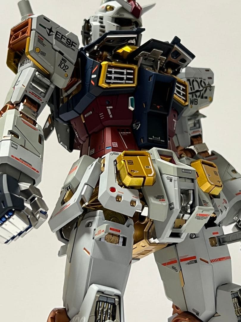 ガンプラ PG 1/60 ガンダム UNLEASHED 塗装完成品
