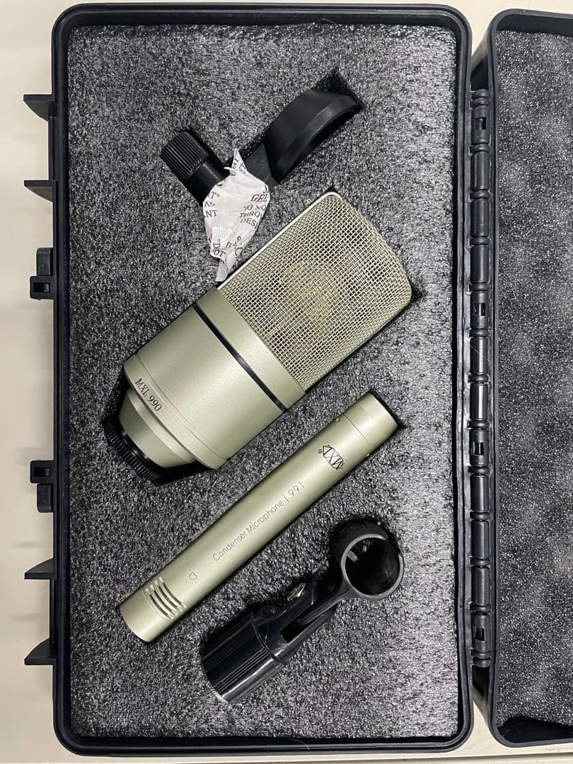 MXL 990/991　コンデンサーマイクセット