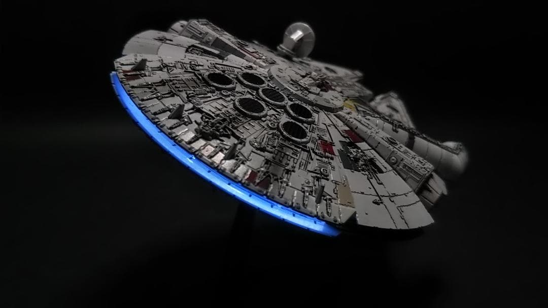 ミレニアムファルコン MF 電飾改修　 完成品 　ビークルモデル　1/350