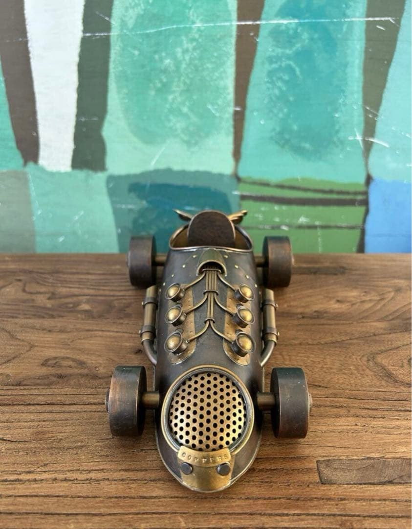 coppers 早川『Wing Wing』銅製 アート オブジェ