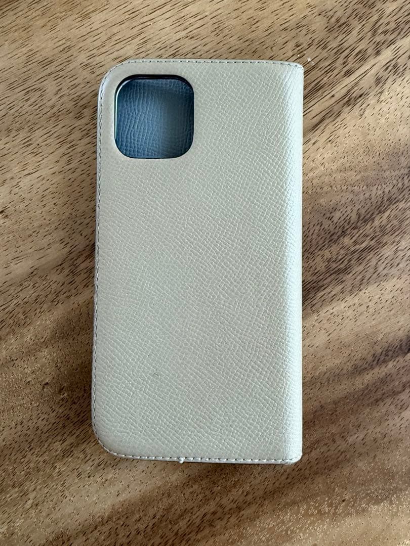 ボナベンチュラ　BONAVENTURA 手帳型 iPhone12ケース ベージュ