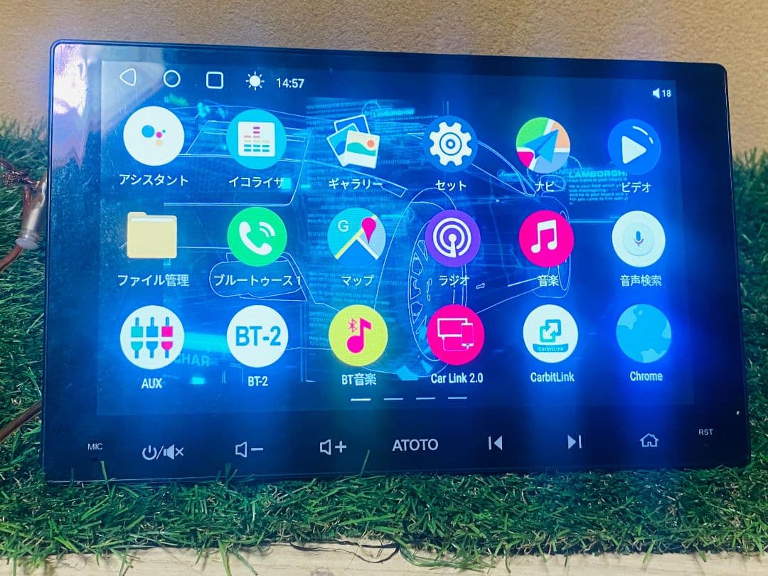 ATOTO タッチスクリーンディスプレイ