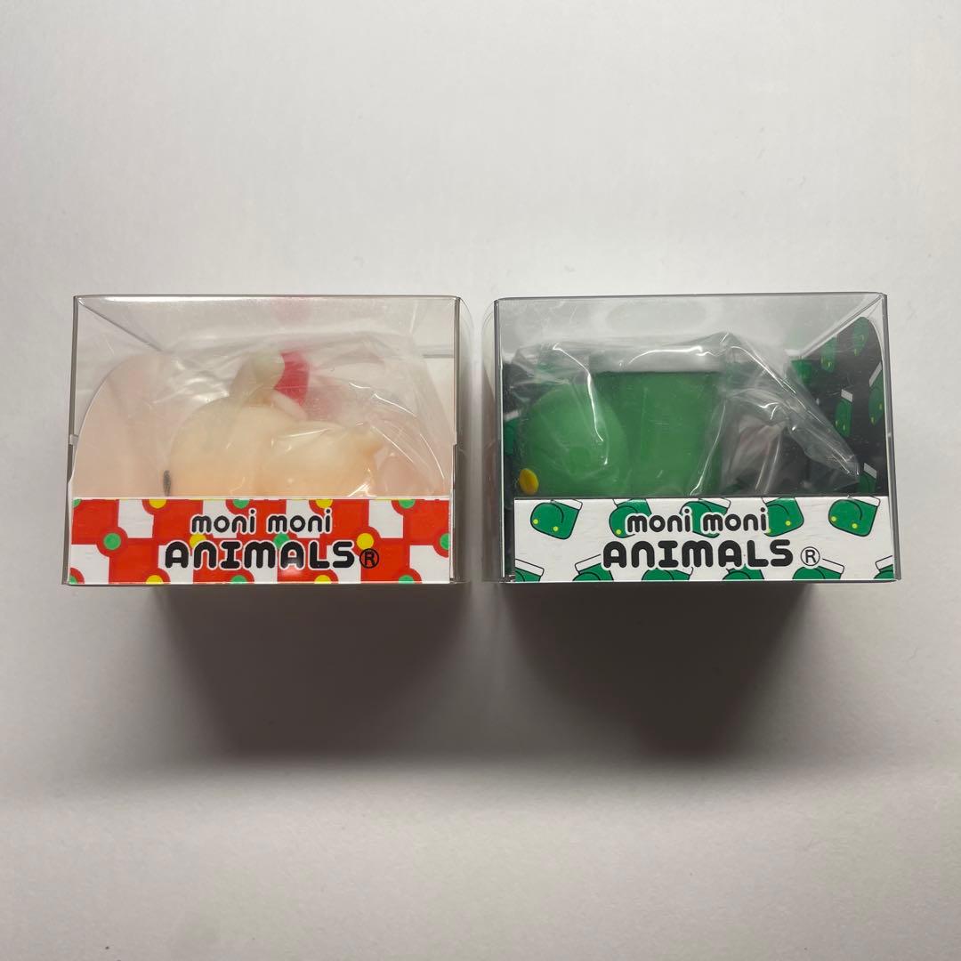 もにまるず サンタうさぎ クリスマスブーツ 緑 セット