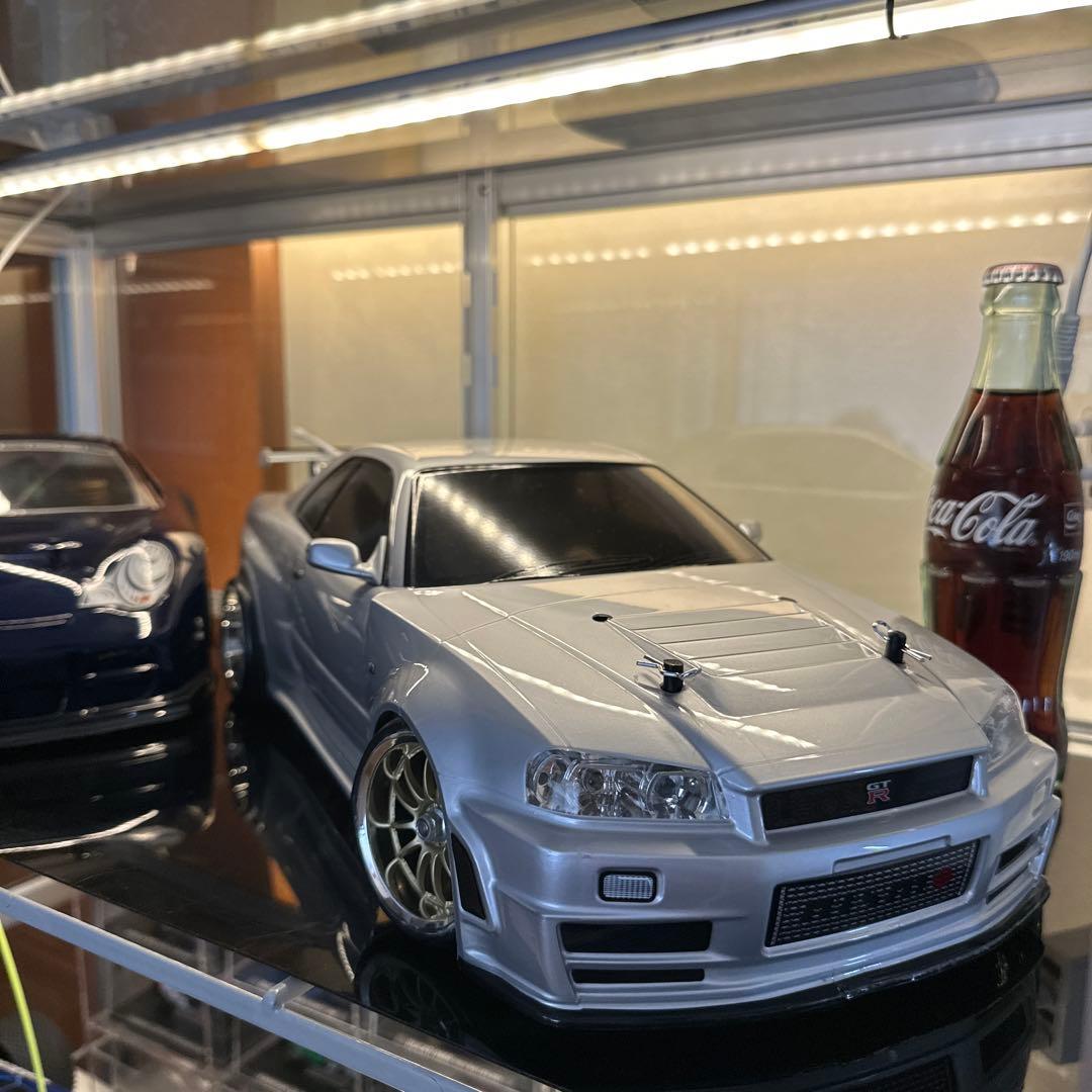 スカイラインR34 GT-R 1/10スケールラジコンカー