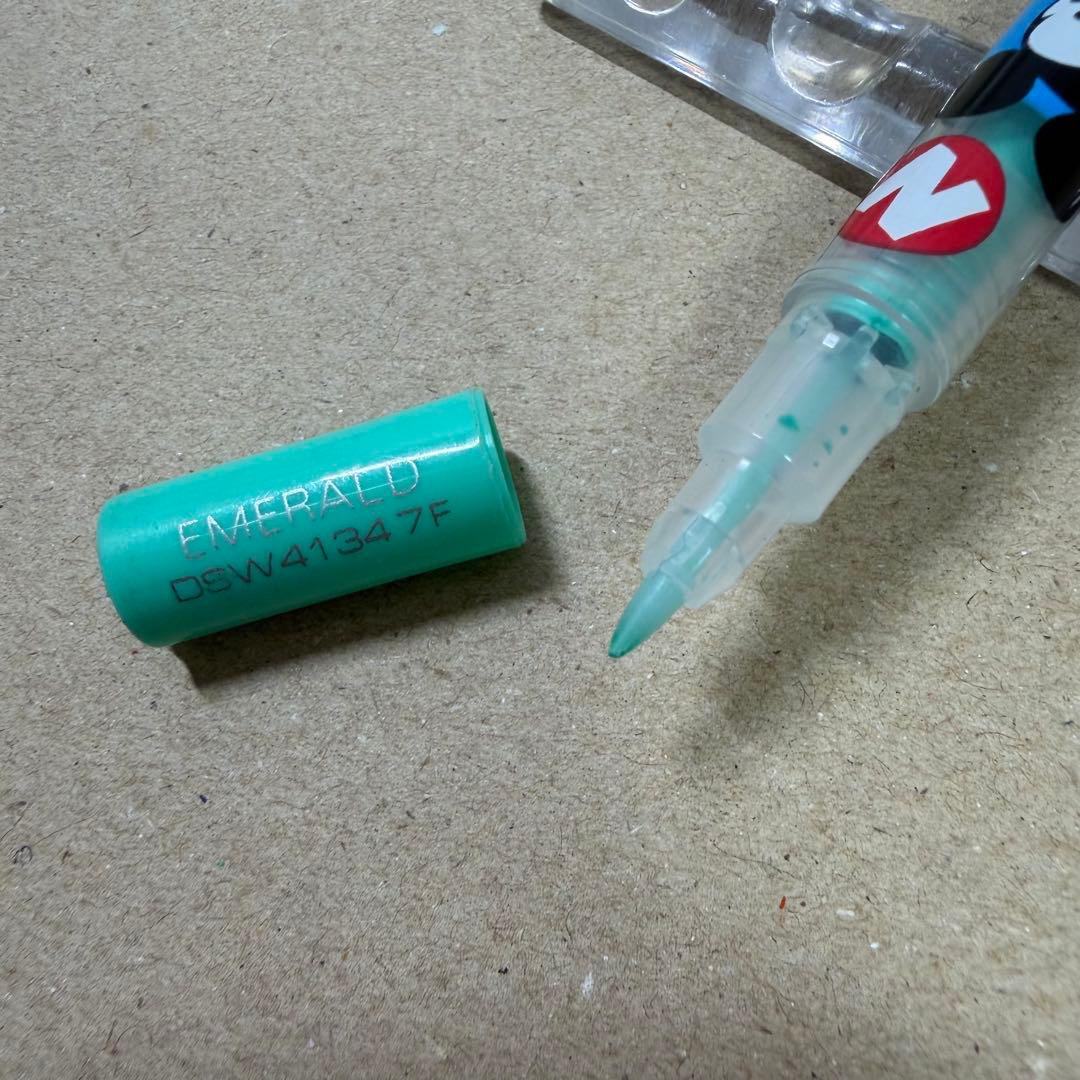 廃盤 ぺんてる カラーペン エメラルド 慶弔 パーソンズ ディズニー ペン回し