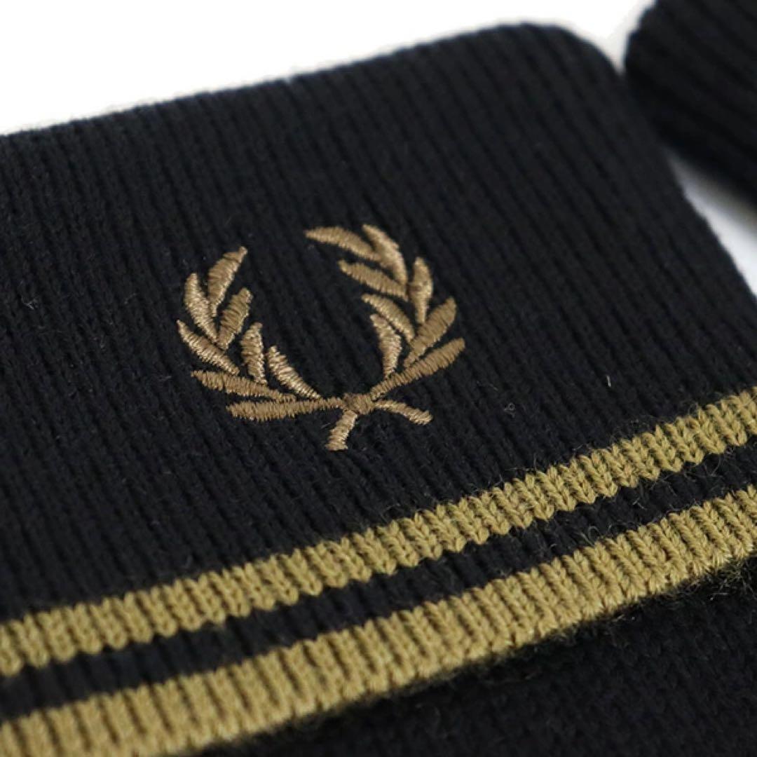 【新品未使用】FRED PERRY ウール グローブ S77 ・Lサイズ
