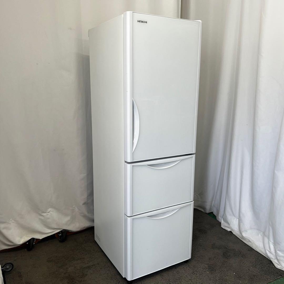 ★859　冷蔵庫　日立　スリム　300-400ℓ　大型　中古　安い　設置無料