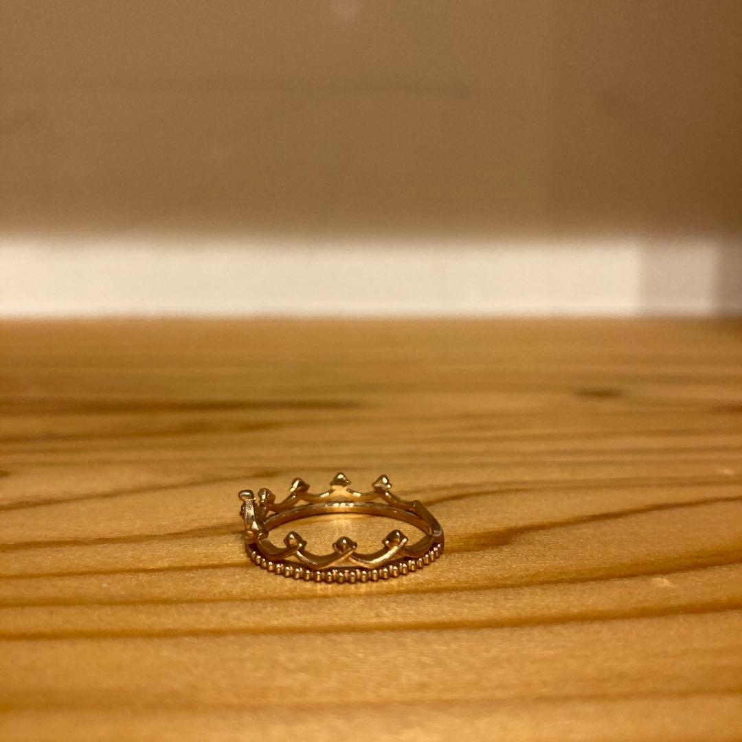 ノジェス　NOJESS K10ダイヤモンドリング 7号　クラウン