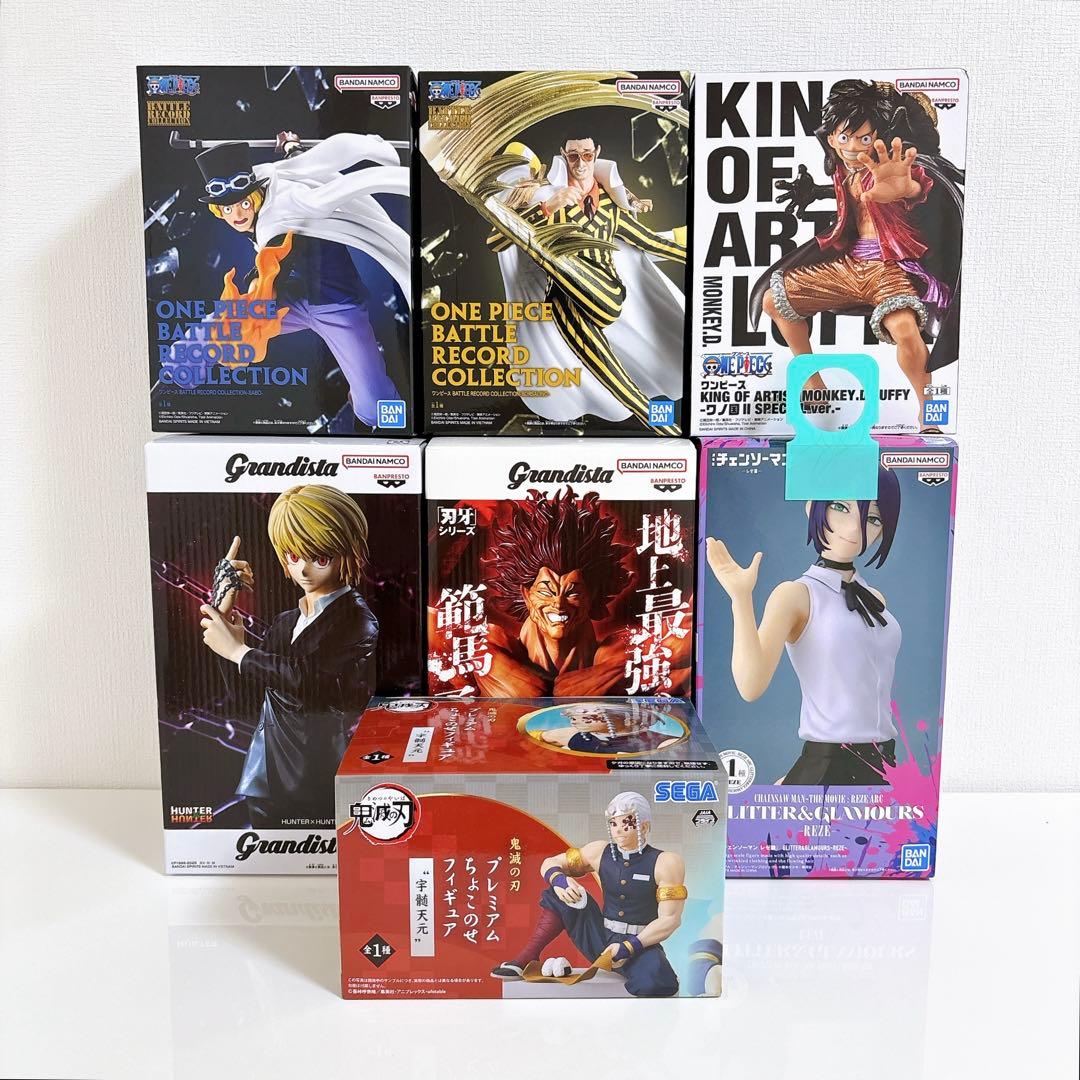 フィギュア プライズ チェンソーマン レゼ クラピカ 刃牙 鬼滅の刃 ワンピース