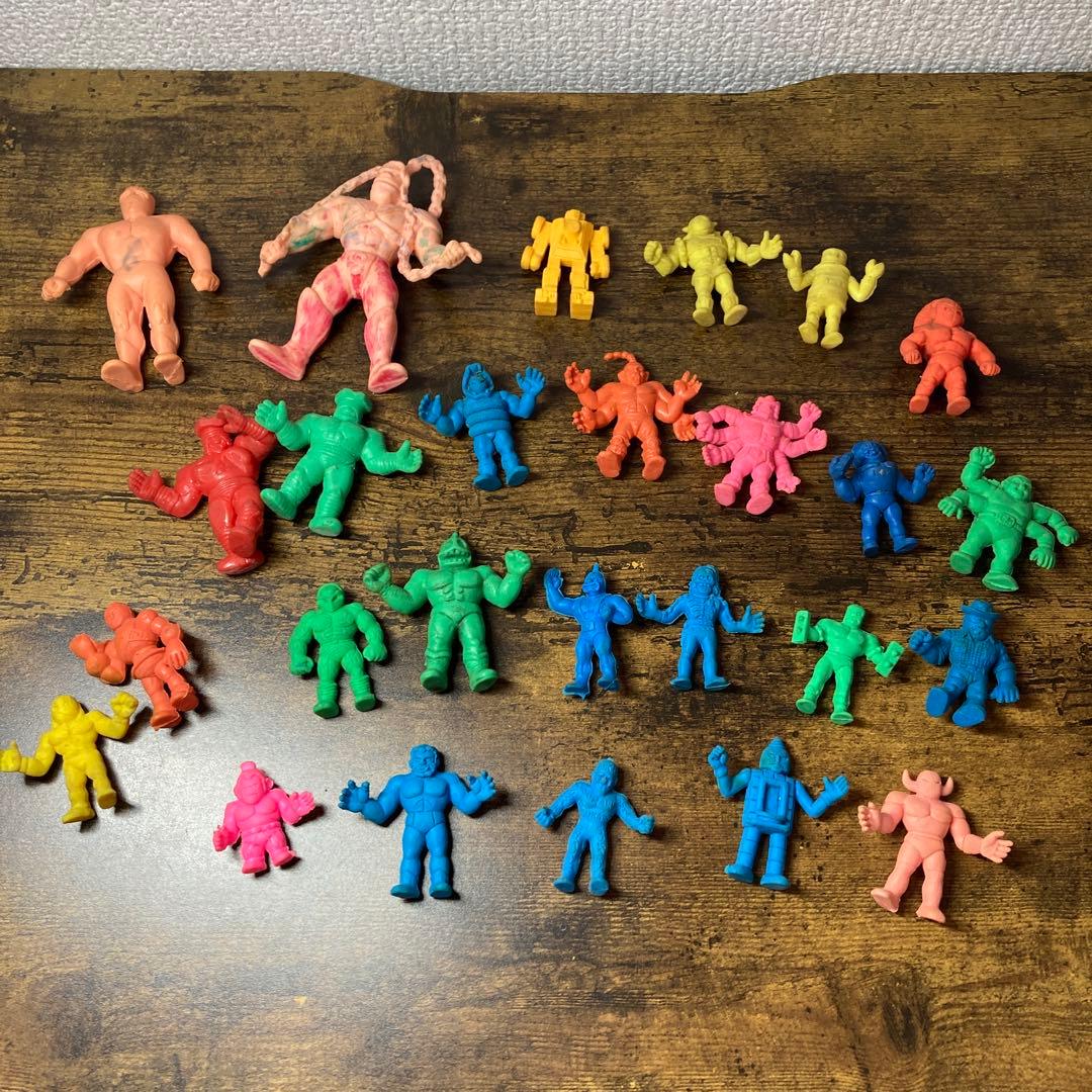 E-壁 【当時物】キン消し・レトロフィギュア まとめ売り 24体セット