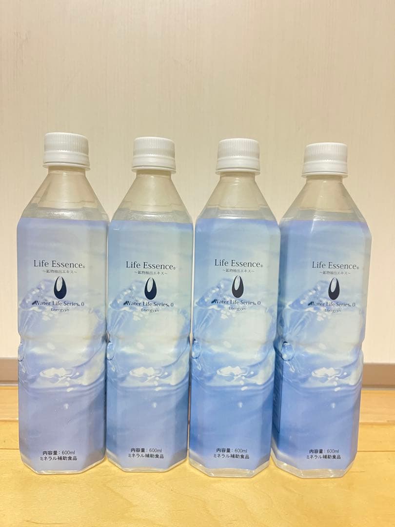 未使用ライフエッセンス 600ml ４本 ポタポタクラブエコウォー ター