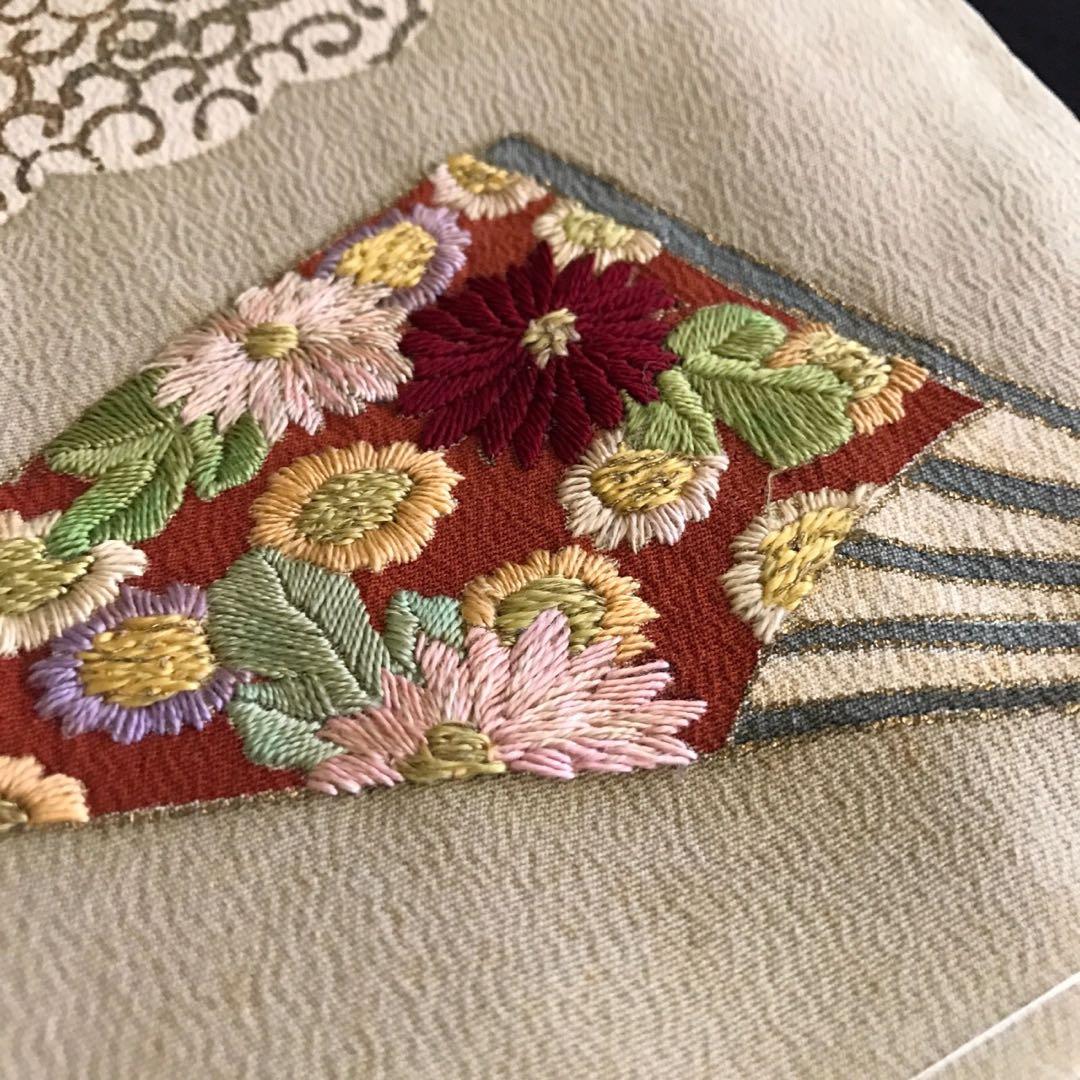 ＊ 市松人形 12号 アンティーク 黒留袖 着物 帯 ＊ 留袖 大正