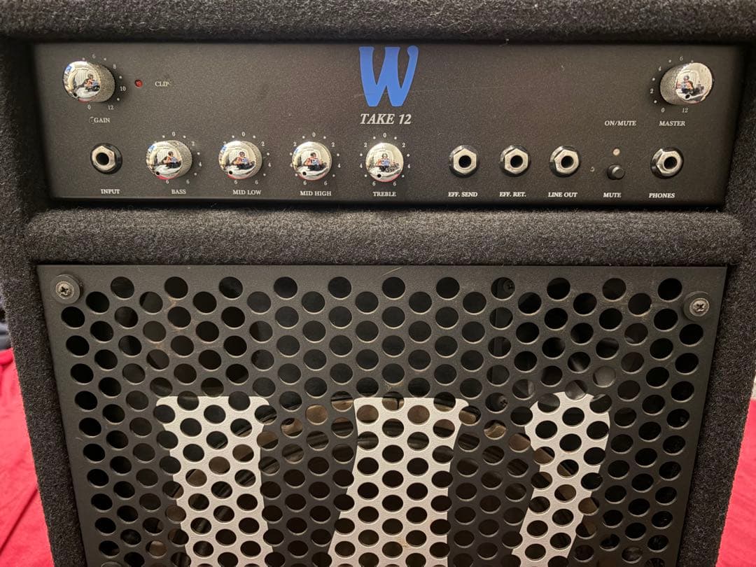 値段相談可 ベースアンプ Warwick W-TAKE12 80W