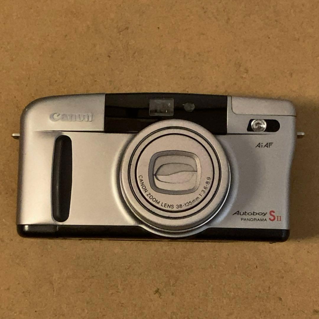 【動作確認済】Canon Autoboy SⅡ オートボーイSⅡ フィルムカメラ