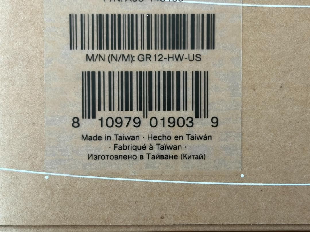 Cisco WiFi 6 アクセスポイント GR12-HW-US
