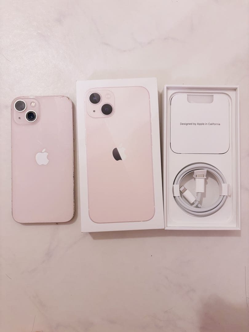 Apple iPhone 13 ピンク128GB 箱付き