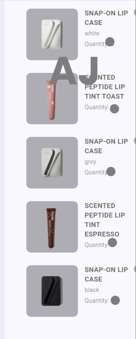 iPhoneアクセサリー rhode snap-on lip case White