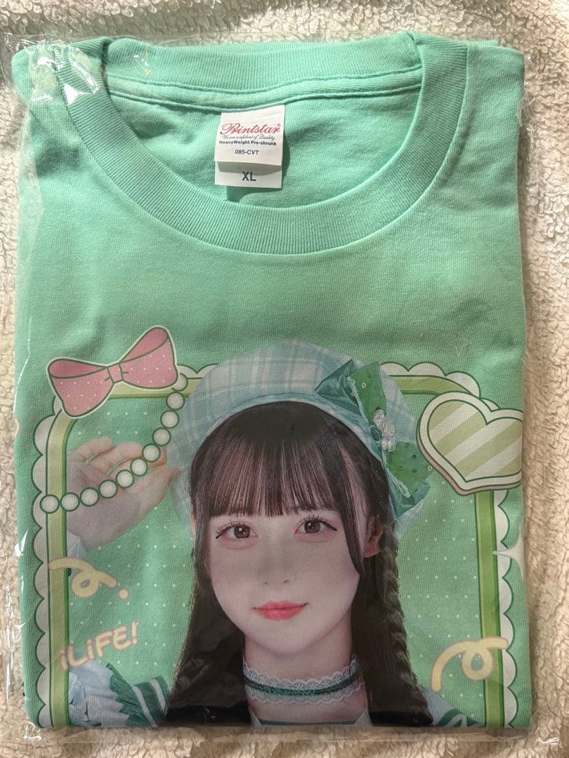 iLiFE! 若葉のあ 武道館 A賞 実写Tシャツ