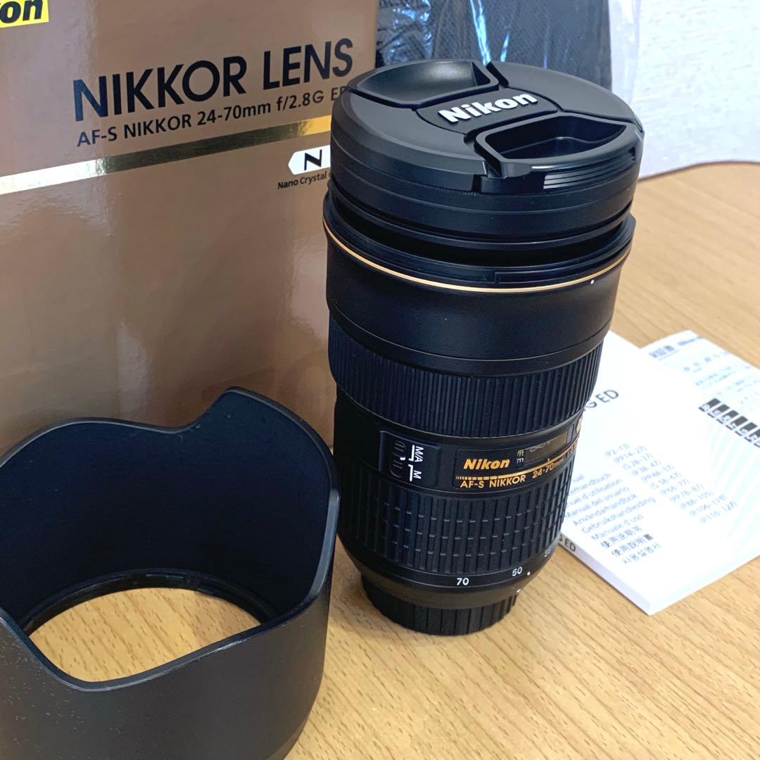 【美品】Nikonニコン AF-S NIKKOR 24-70 F2.8G ED