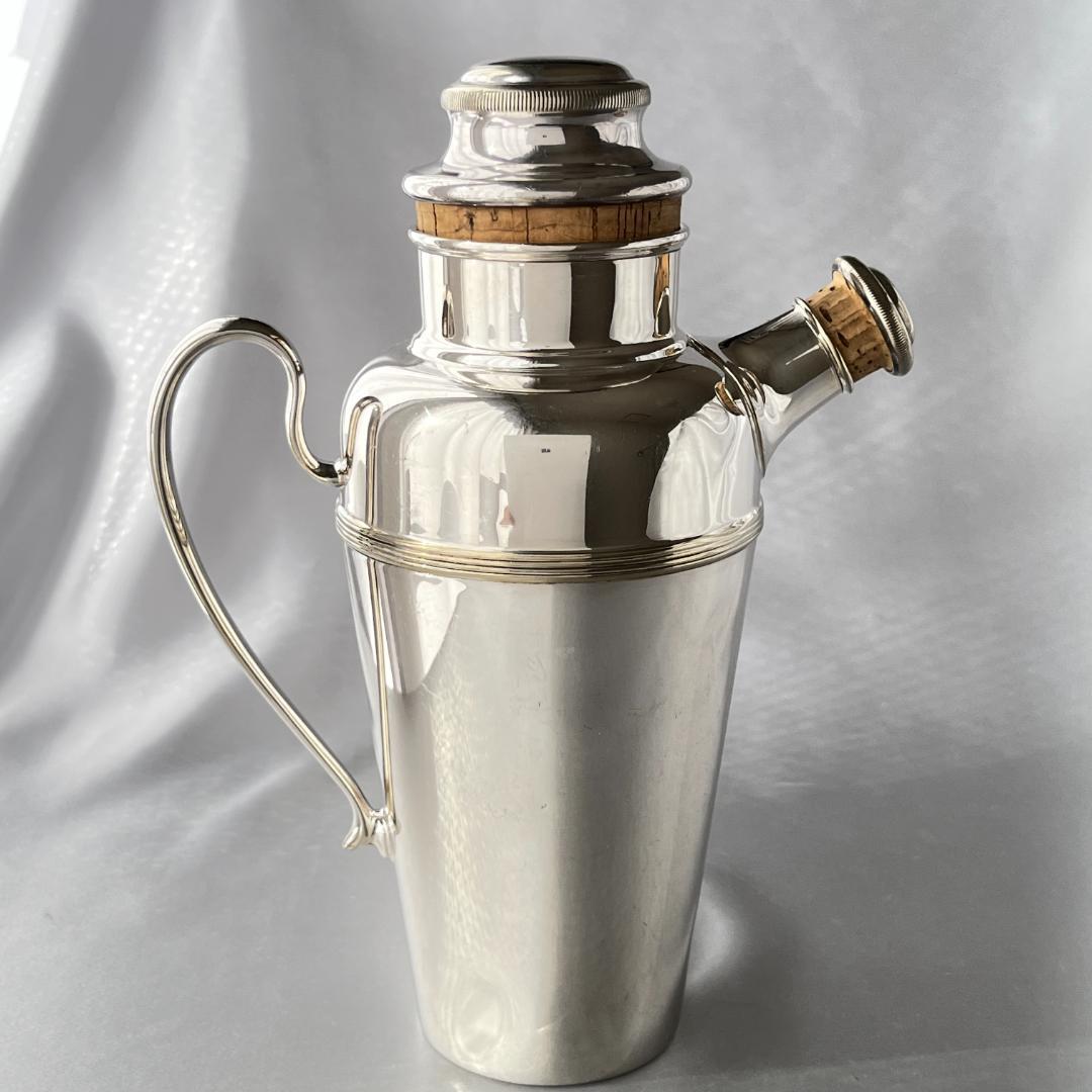 【William Suckling】カクテルシェーカー【シルバープレート】