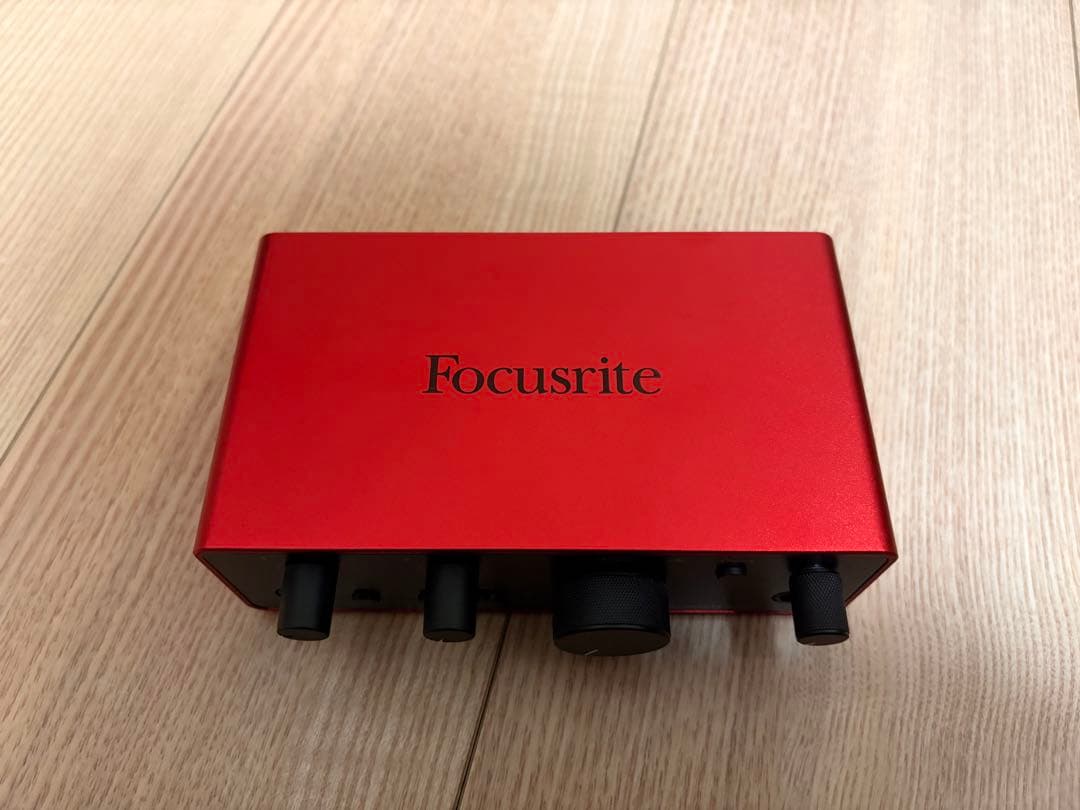 DTM・DAW Focusrite Scarlett Solo 4th gen