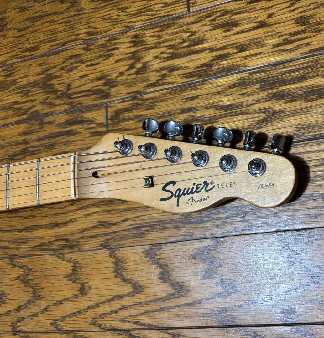 レア色 Squier テレキャス キャンディアップルレッド グレードUP