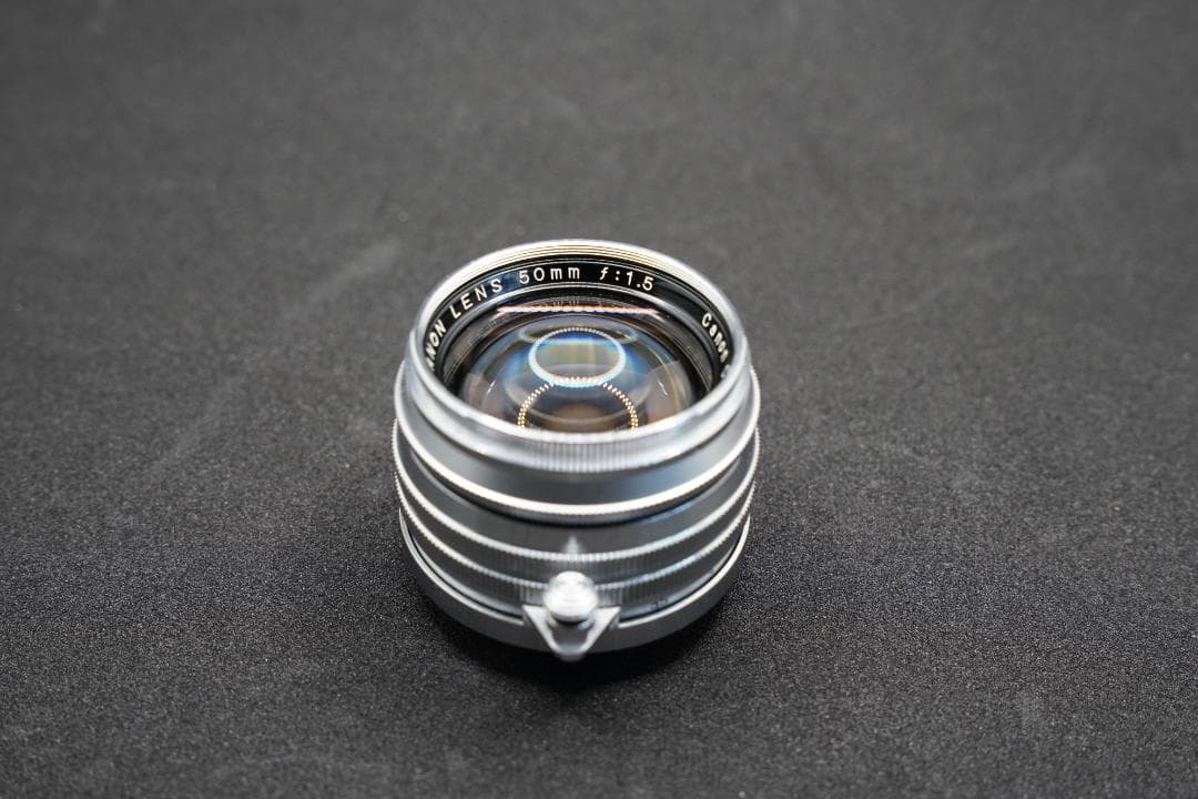 キヤノン50mmf１.5　L39　OH済み