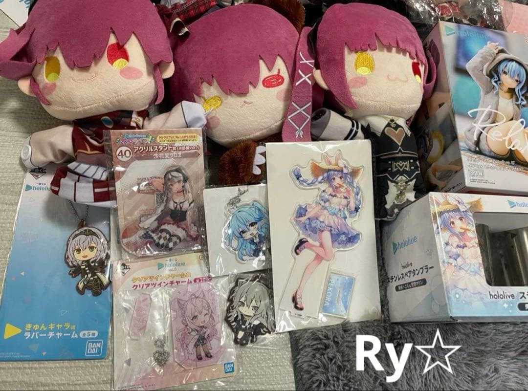 ホロライブ　hololive ぬいぐるみ　アクスタ　16点まとめ売り　即購入⭕️