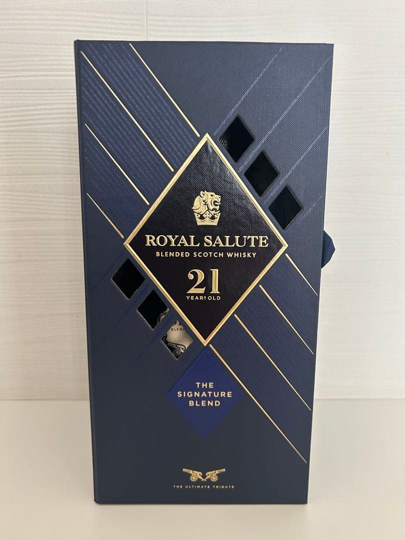  SALUTE 21 スコッチ (ロイヤルサルート21年、未開封箱付)