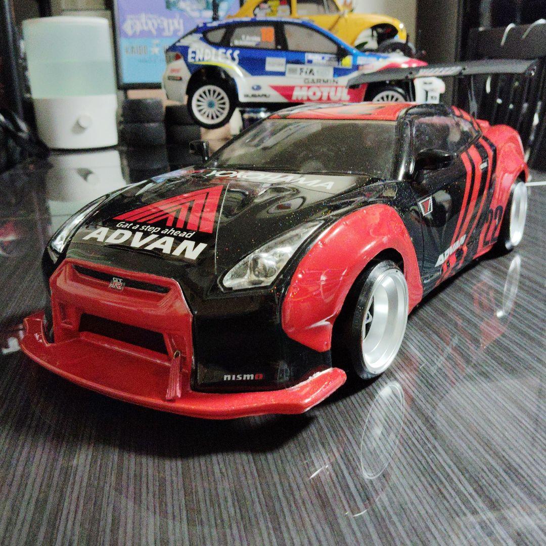 m*6様 1/10 R 35 GTR アドバン カラー ワイド　ドリフト 激安！