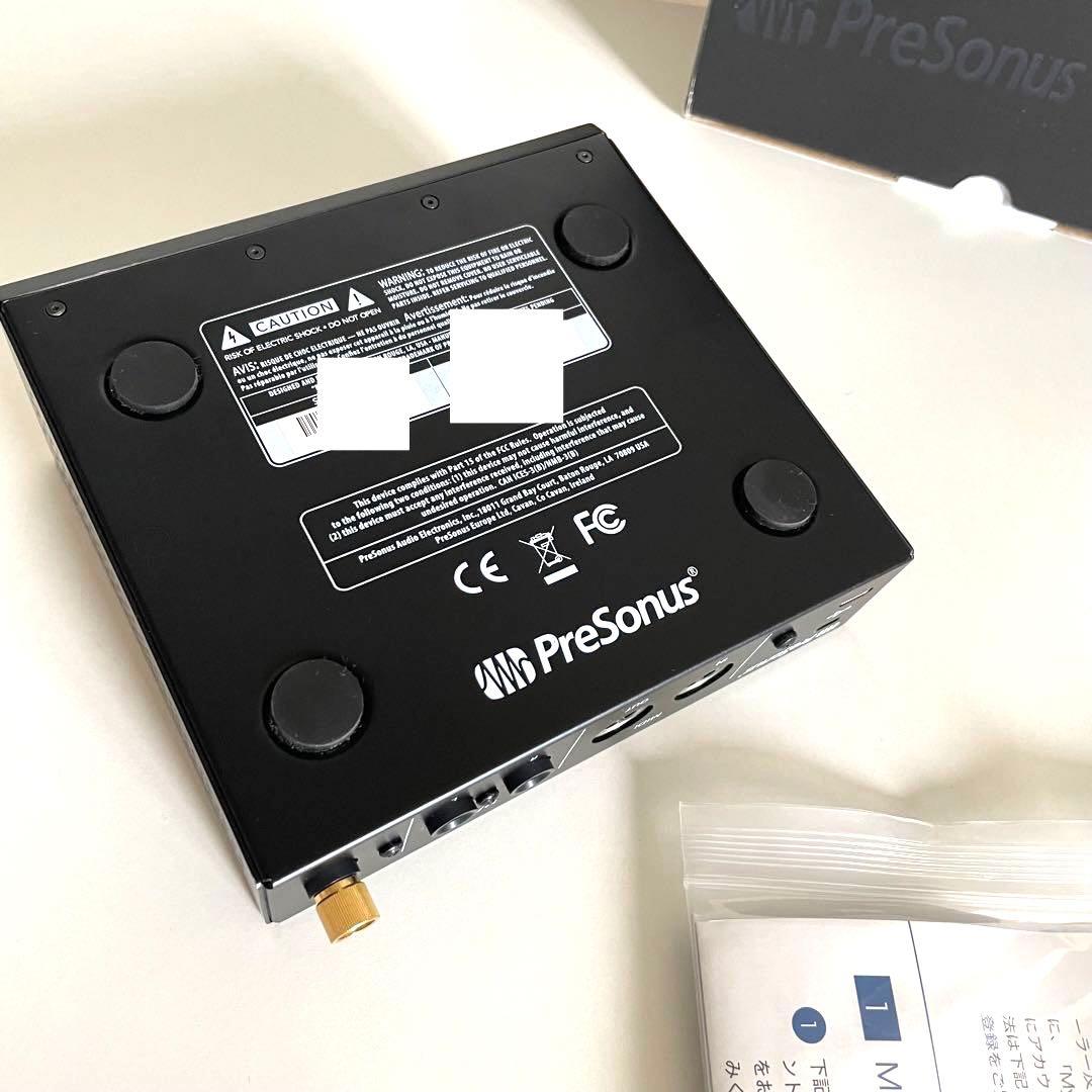 PreSonus revelator io 24 オーディオインターフェース